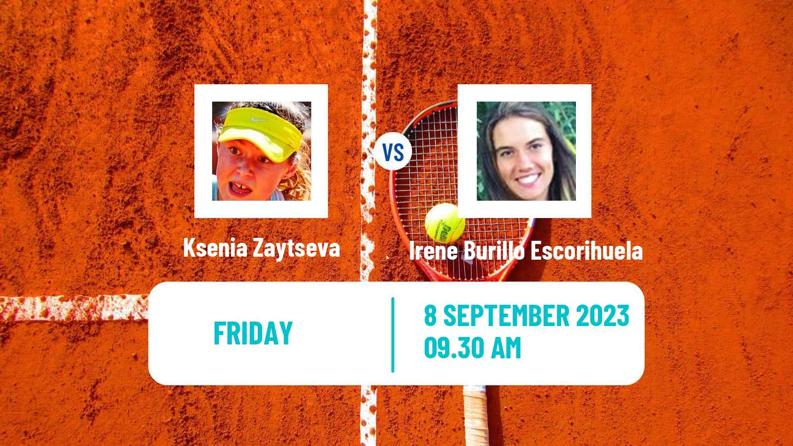 Tennis ITF W40 Saint Palais Sur Mer Women Ksenia Zaytseva - Irene Burillo Escorihuela