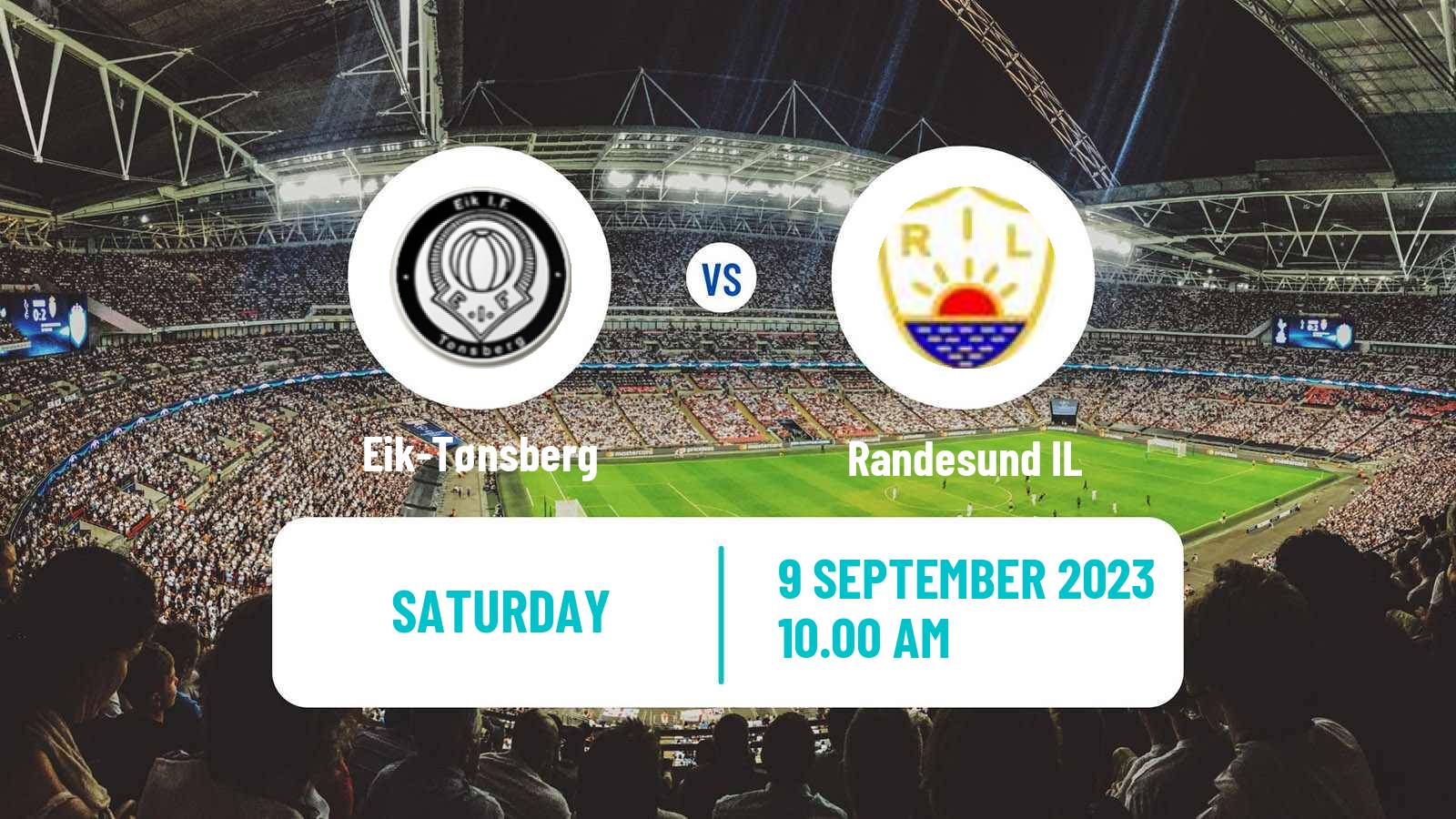 Soccer Norwegian Division 3 - Group 4 Eik-Tønsberg - Randesund