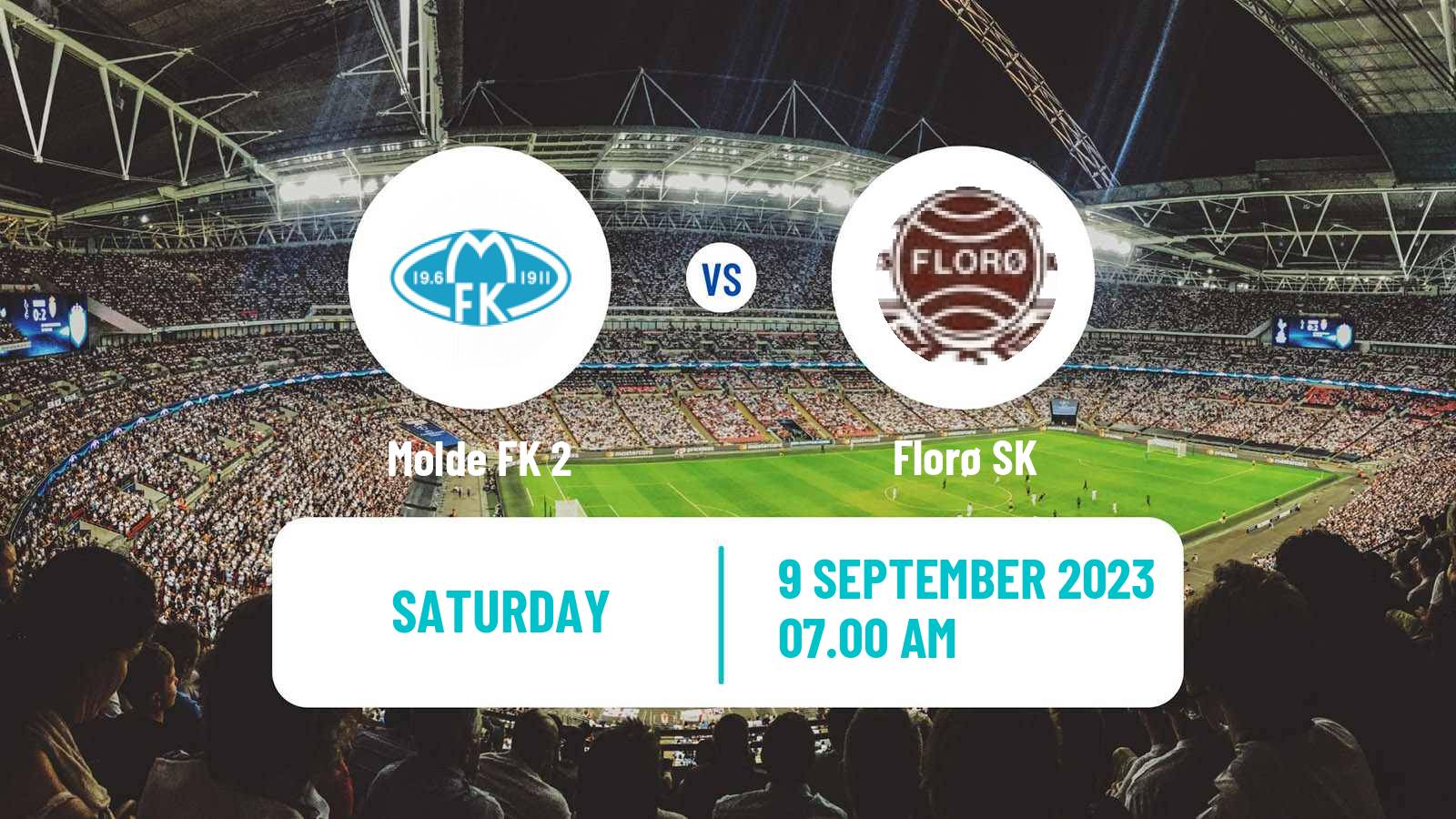 Soccer Norwegian Division 3 - Group 2 Molde 2 - Florø