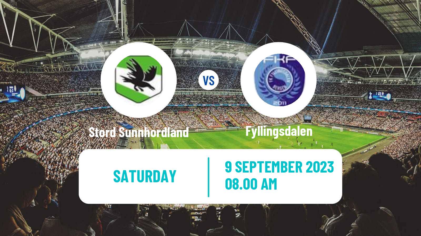 Soccer Norwegian Division 3 - Group 3 Stord Sunnhordland - Fyllingsdalen