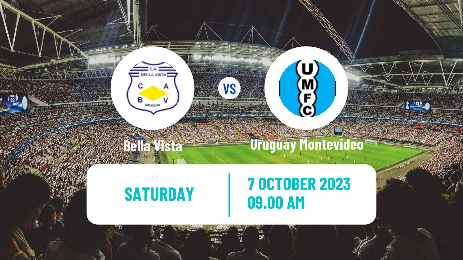 Soccer Uruguayan Segunda Division Bella Vista - Uruguay Montevideo