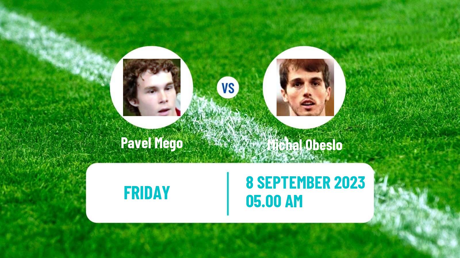 Table tennis Tt Star Series Men Pavel Mego - Michal Obeslo