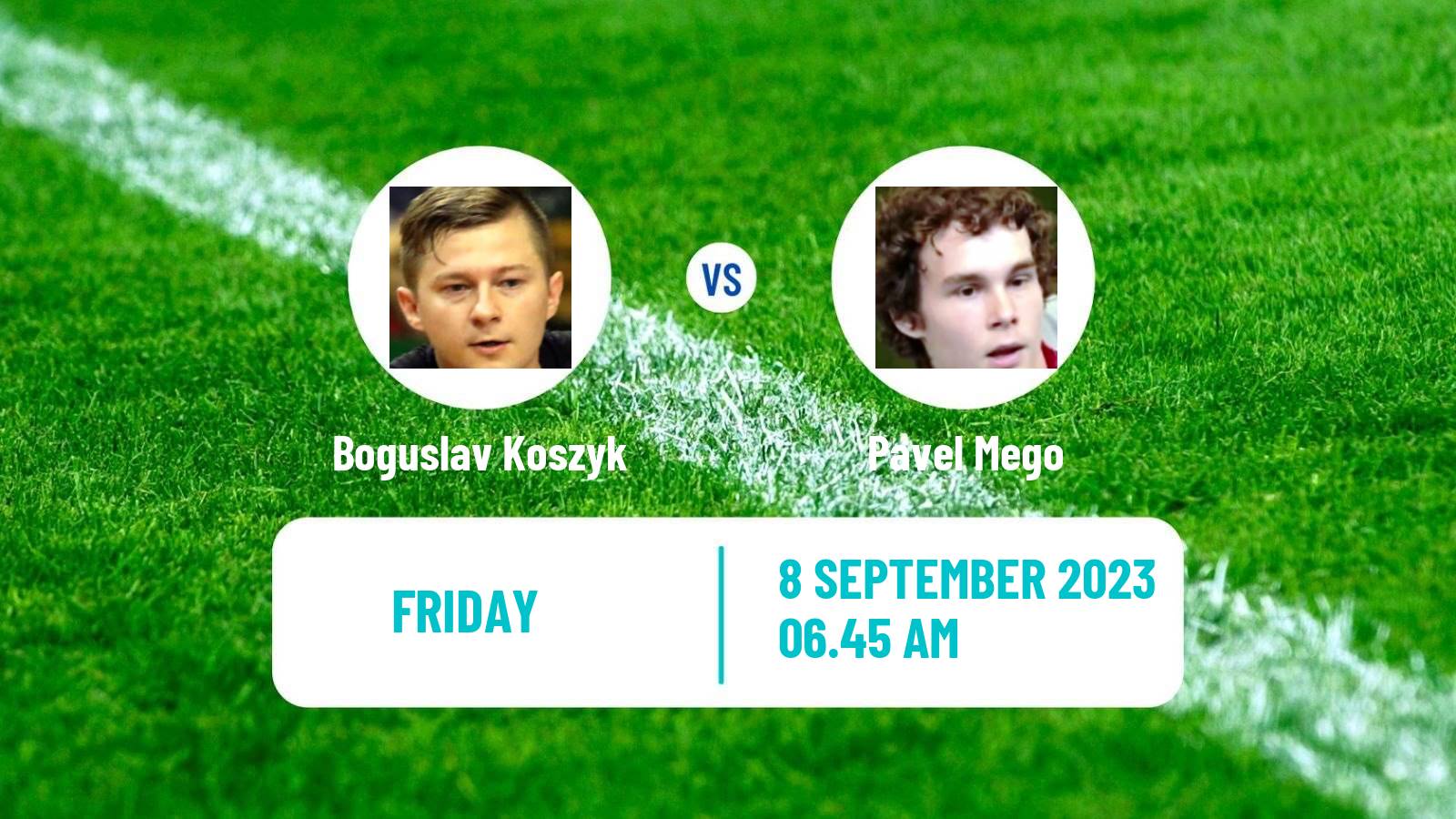 Table tennis Tt Star Series Men Boguslav Koszyk - Pavel Mego