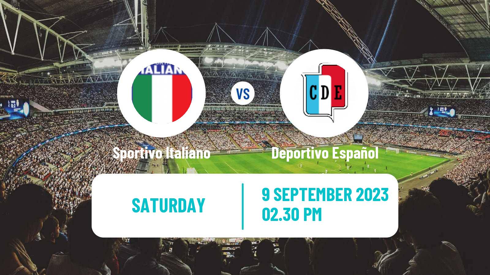 Soccer Argentinian Primera C Sportivo Italiano - Deportivo Español