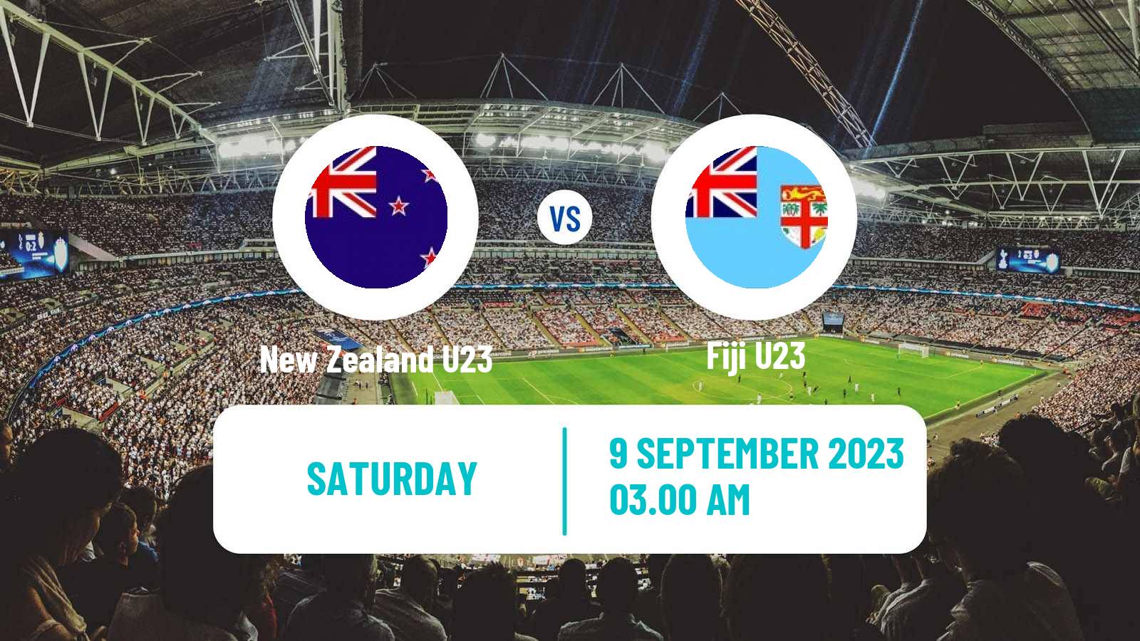 Soccer OFC Championship U23 New Zealand U23 - Fiji U23