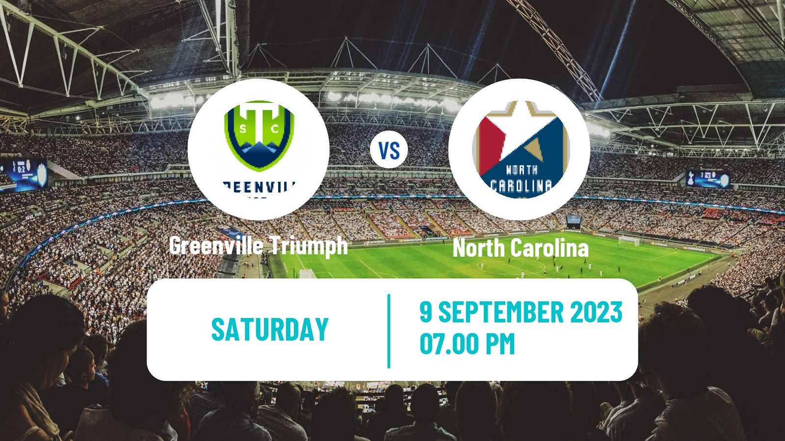 Soccer USL League One Greenville Triumph - North Carolina