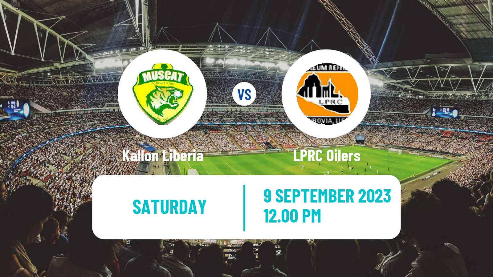 Football Liberian First Division Kallon Liberia - LPRC Oilers