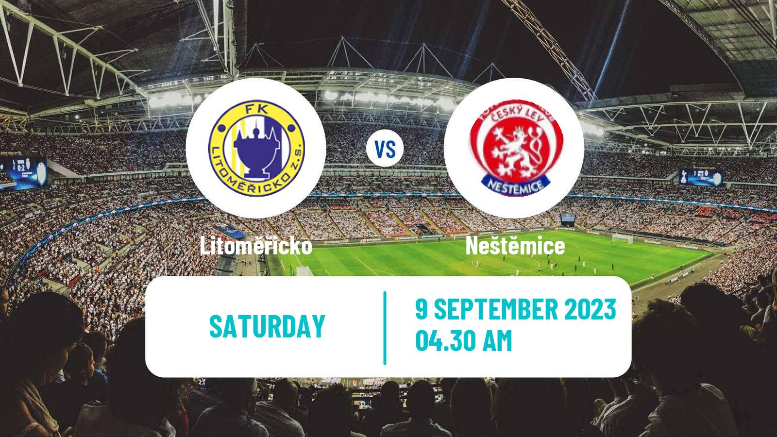 Soccer Czech Ustecky KP Litoměřicko - Neštěmice
