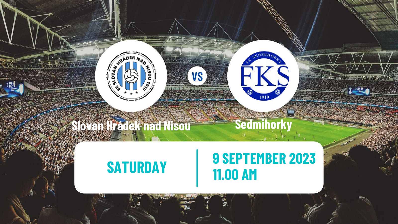 Soccer Czech Liberecky KP Slovan Hrádek nad Nisou - Sedmihorky