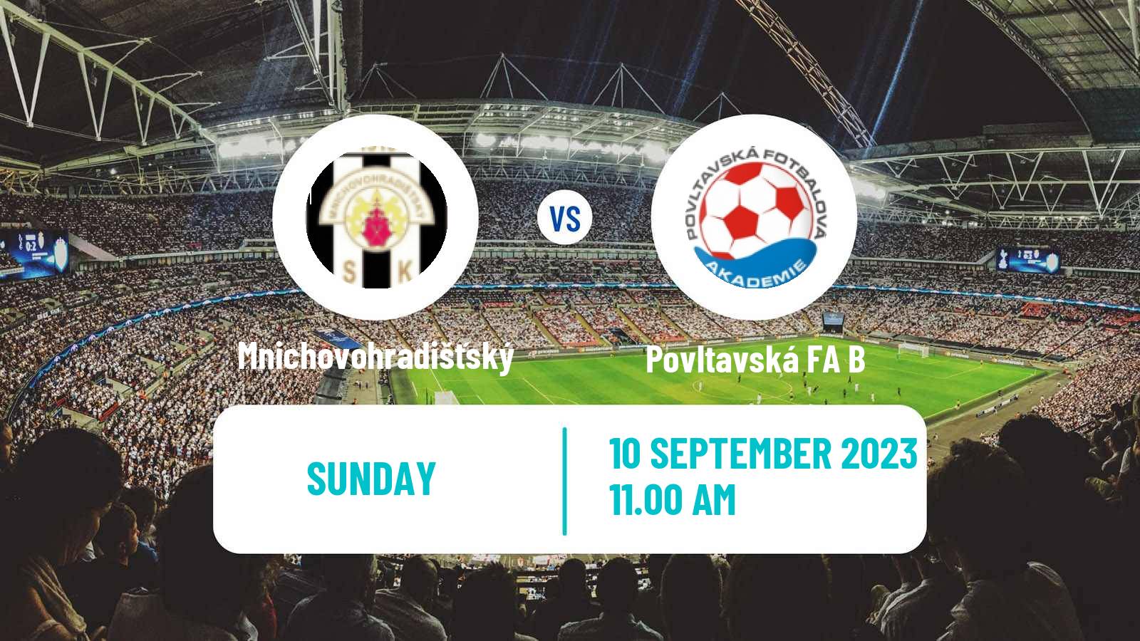 Soccer Czech Stredocesky KP Mnichovohradišťský - Povltavská FA B