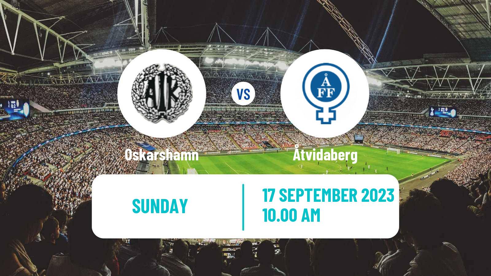 Soccer Swedish Division 1 Södra Oskarshamn - Åtvidaberg
