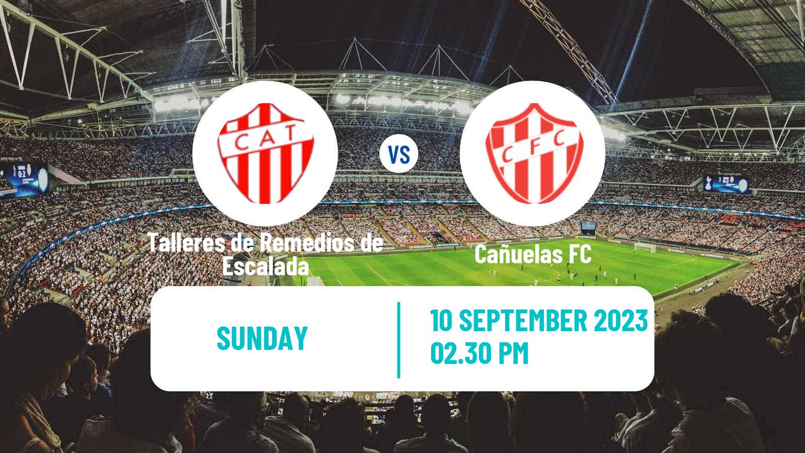 Soccer Argentinian Primera B Talleres de Remedios de Escalada - Cañuelas