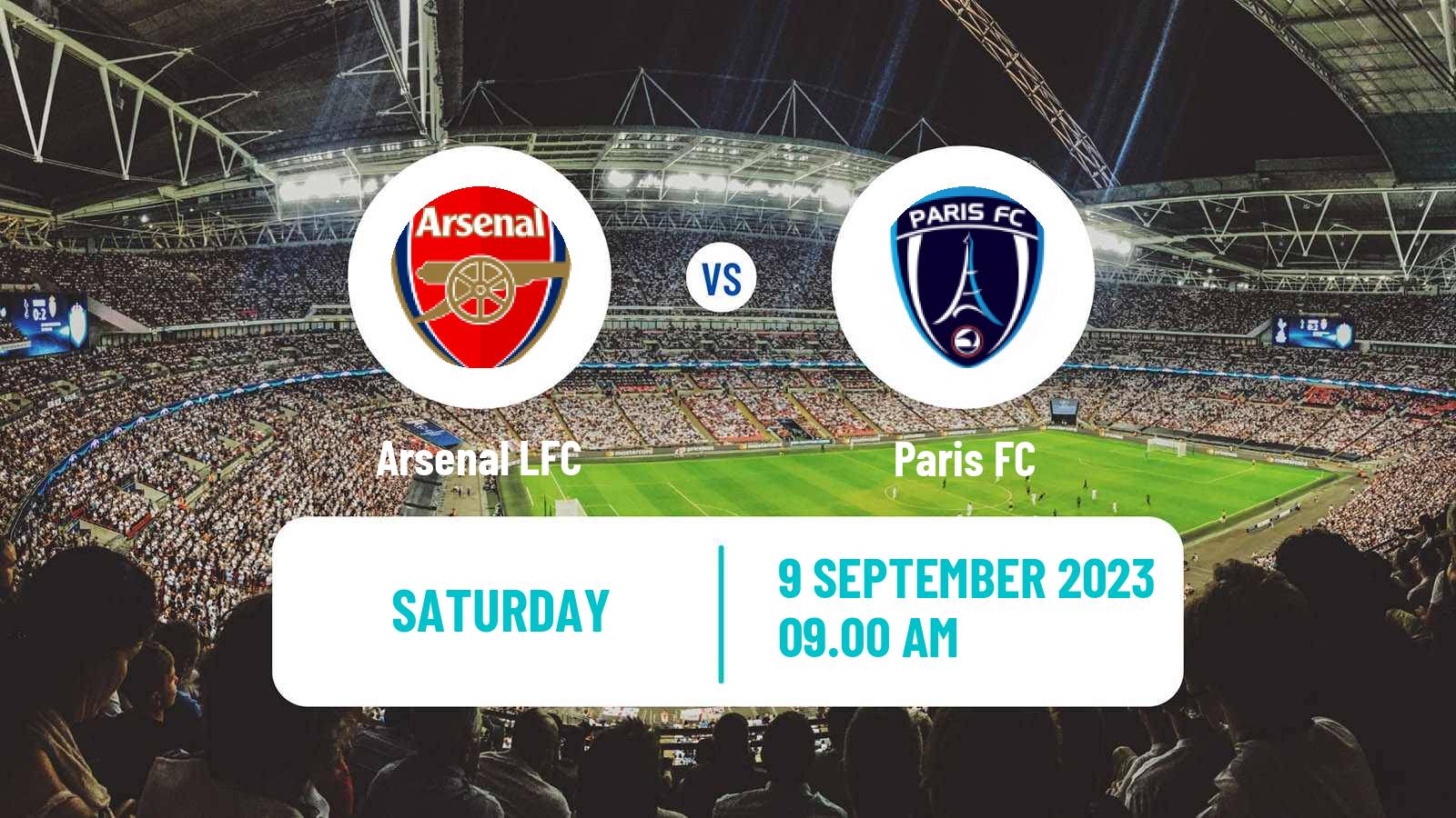 Soccer UEFA Champions League Women Arsenal LFC - Paris FC