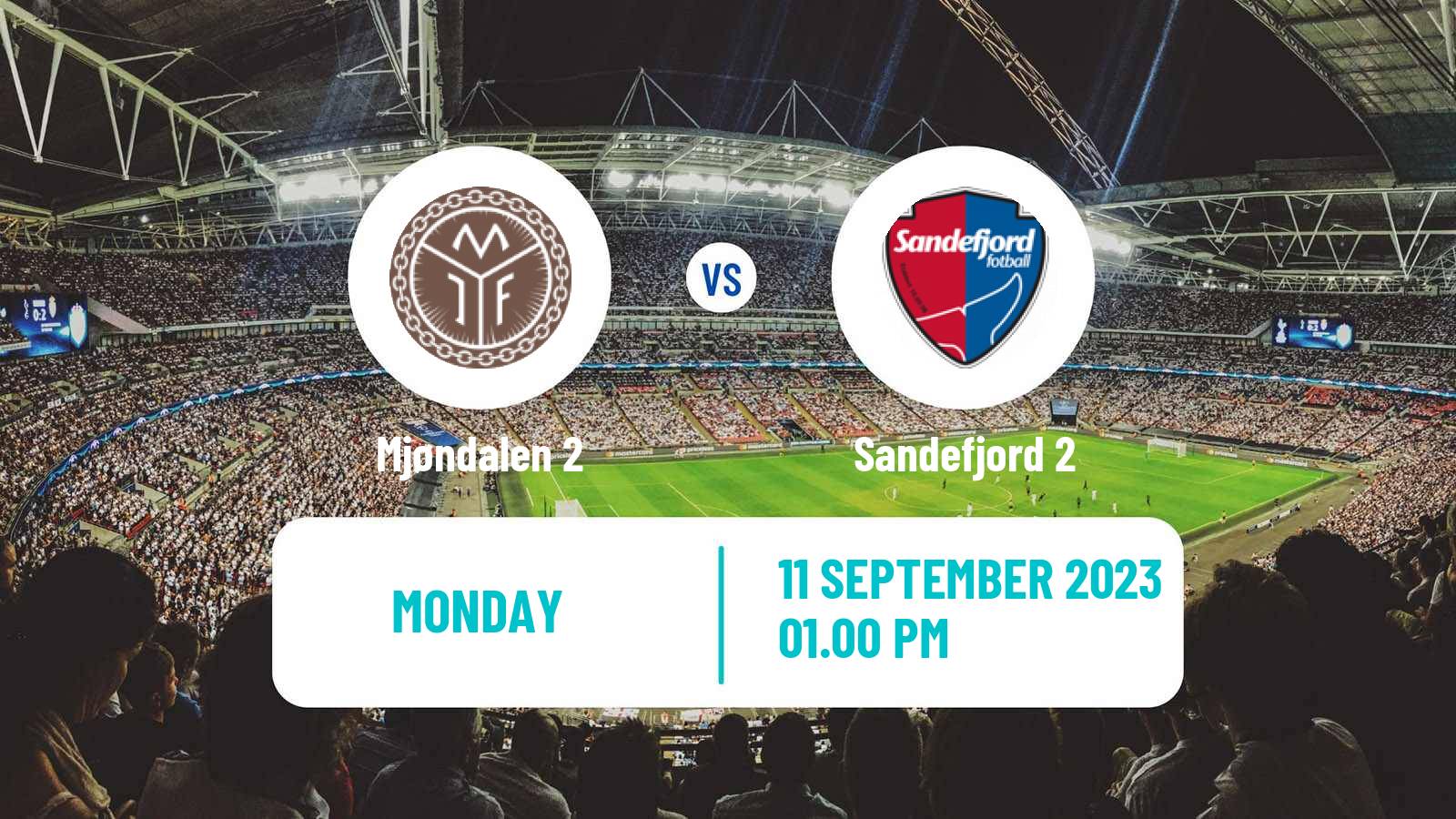 Soccer Norwegian Division 3 - Group 4 Mjøndalen 2 - Sandefjord 2