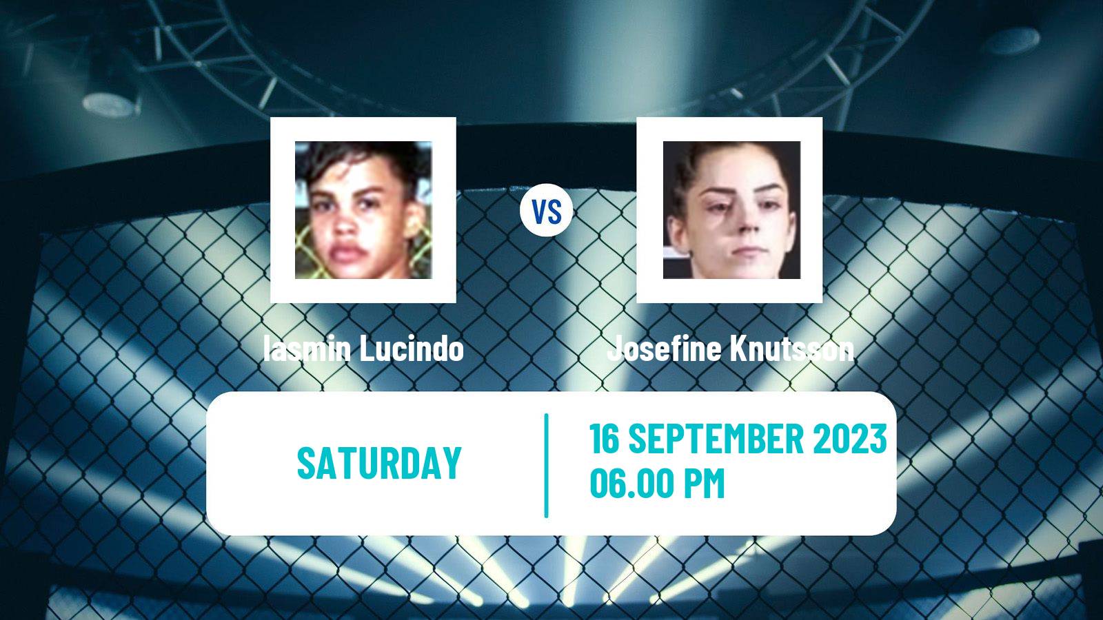 MMA Catchweight UFC Women Iasmin Lucindo - Josefine Knutsson