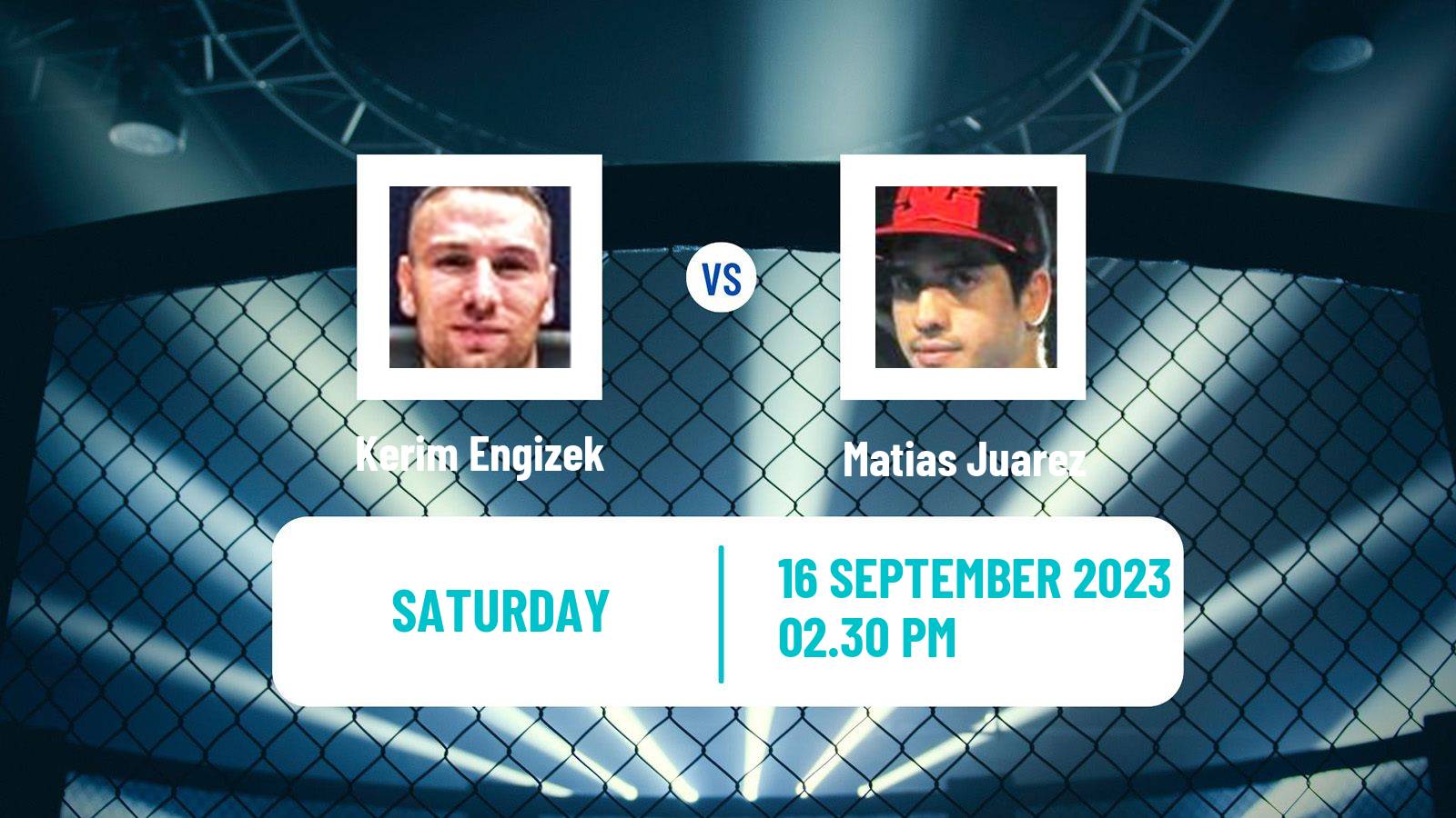 MMA Middleweight Oktagon Men Kerim Engizek - Matias Juarez