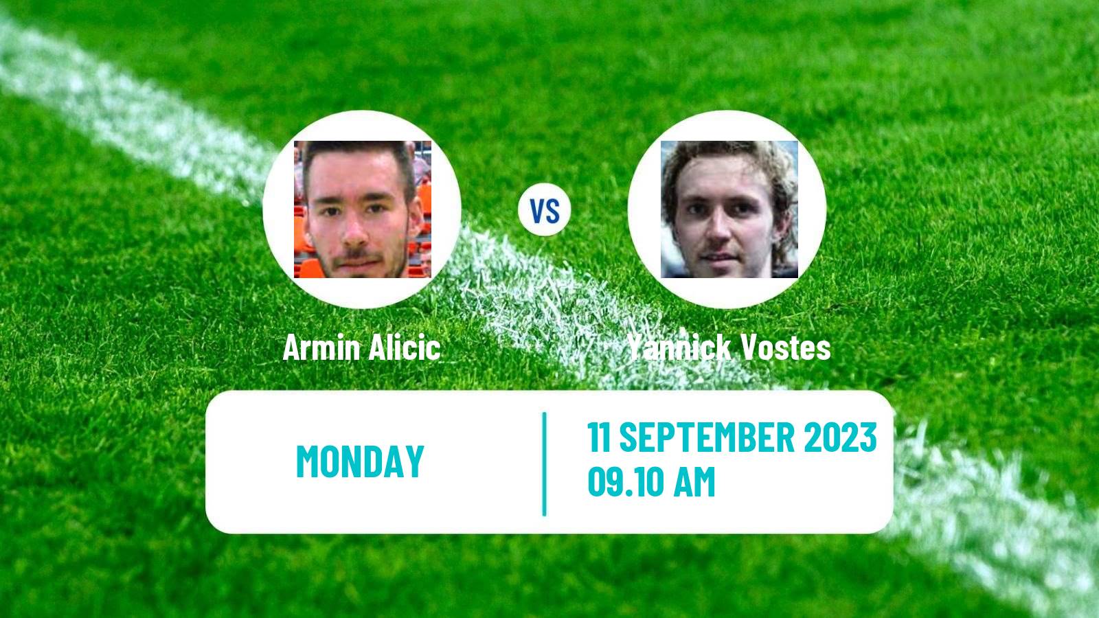 Table tennis Challenger Series Men Armin Alicic - Yannick Vostes