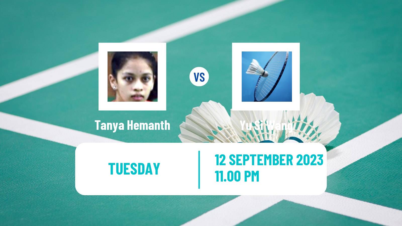 Badminton BWF World Tour Vietnam Open Women Tanya Hemanth - Yu Si Wang