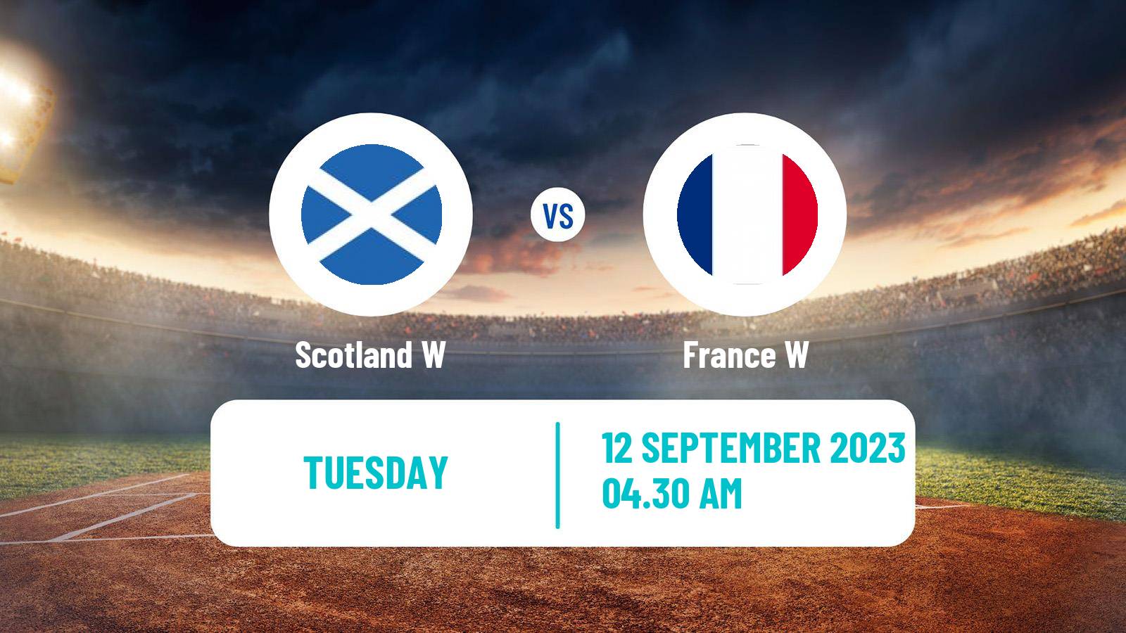 Cricket ICC World Twenty20 Women Scotland W - France W