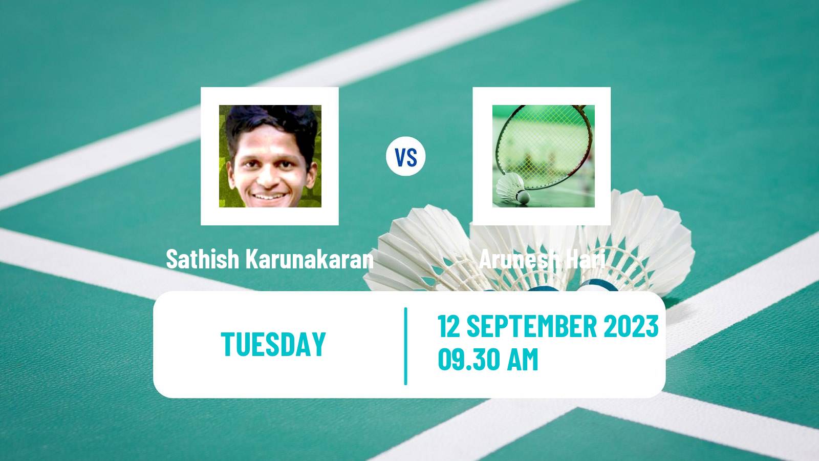 Badminton BWF World Tour Vietnam Open Men Sathish Karunakaran - Arunesh Hari