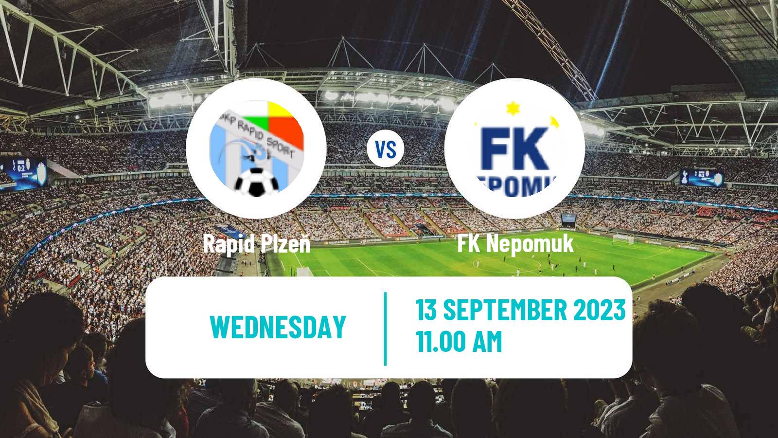 Soccer Czech Plzensky KP Rapid Plzeň - Nepomuk