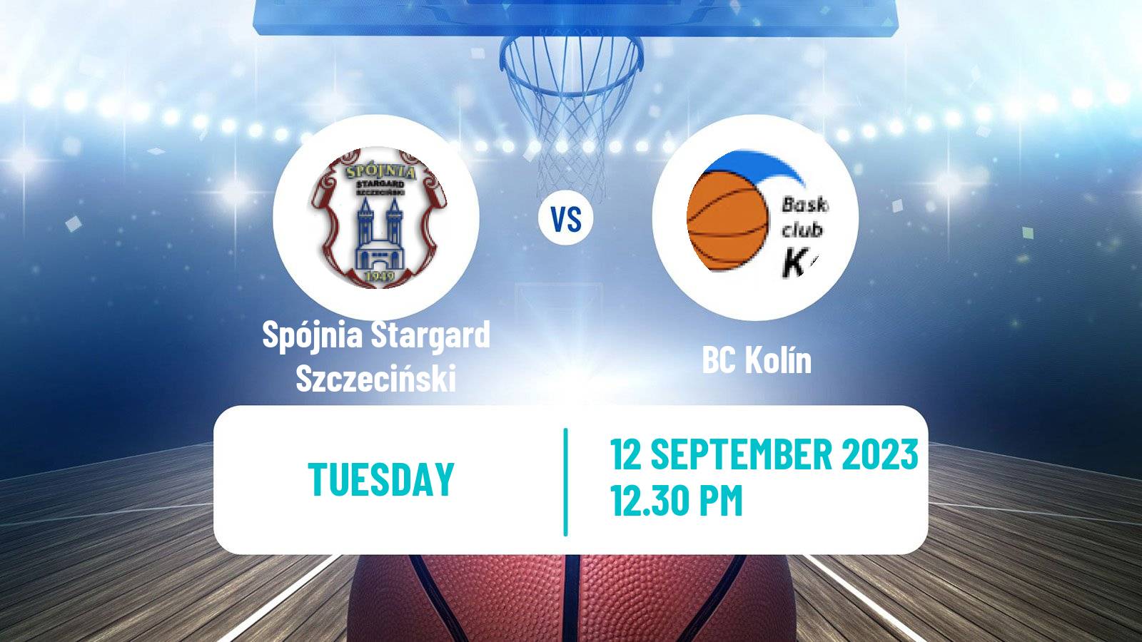 Basketball Club Friendly Basketball Spójnia Stargard Szczeciński - Kolín
