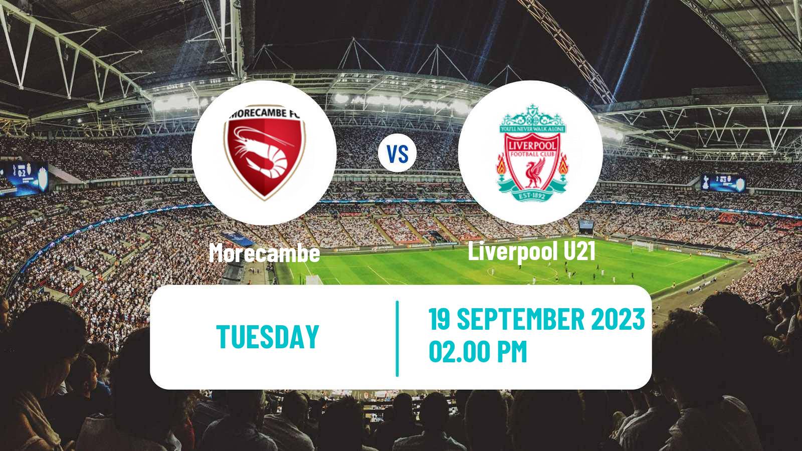 Soccer English EFL Trophy Morecambe - Liverpool U21