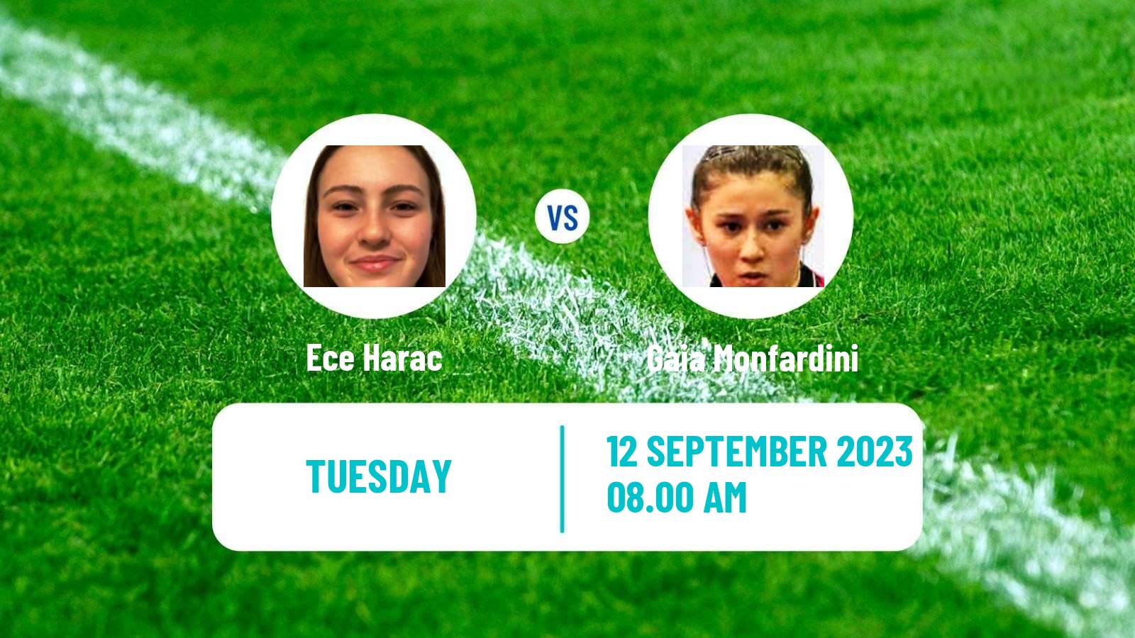 Table tennis European Championships Teams Women Ece Harac - Gaia Monfardini