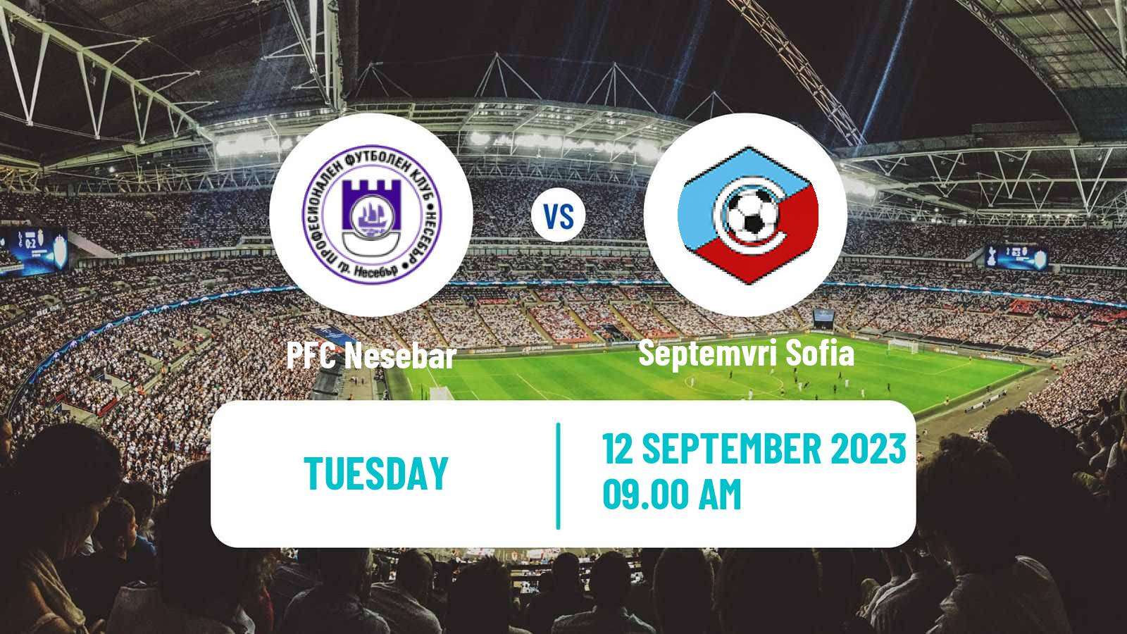 Soccer Bulgarian Cup Nesebar - Septemvri Sofia