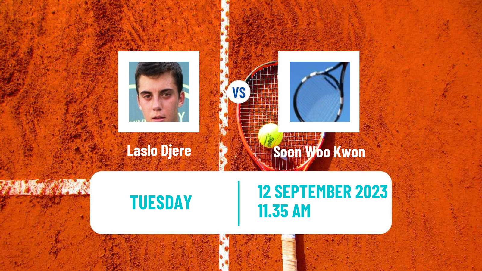 Tennis Davis Cup World Group Laslo Djere - Soon Woo Kwon