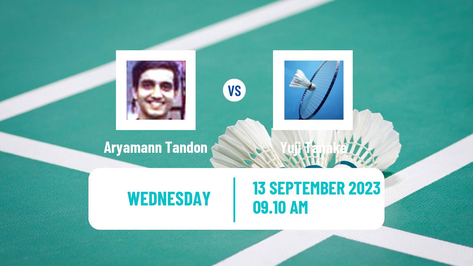 Badminton BWF World Tour Vietnam Open Men Aryamann Tandon - Yuji Tanaka