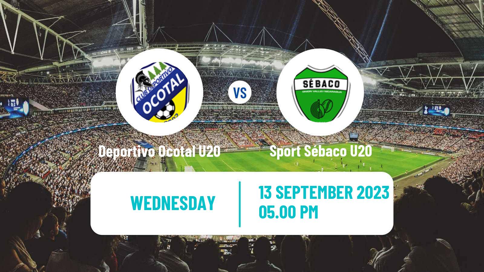 Football Nicaraguan Liga Primera U20 Deportivo Ocotal U20 - Sport Sébaco U20
