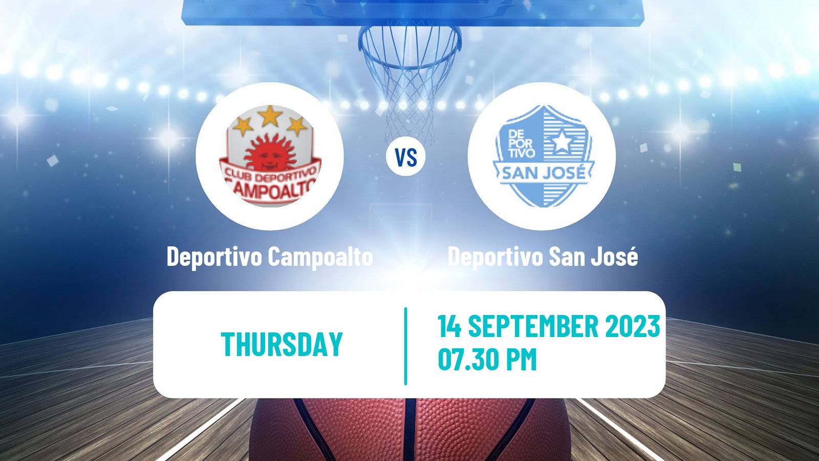 Basketball Paraguayan LNB Basketball Deportivo Campoalto - Deportivo San José