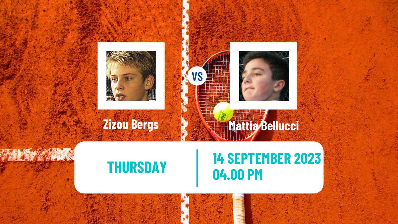 Tennis Rennes Challenger Men Zizou Bergs - Mattia Bellucci