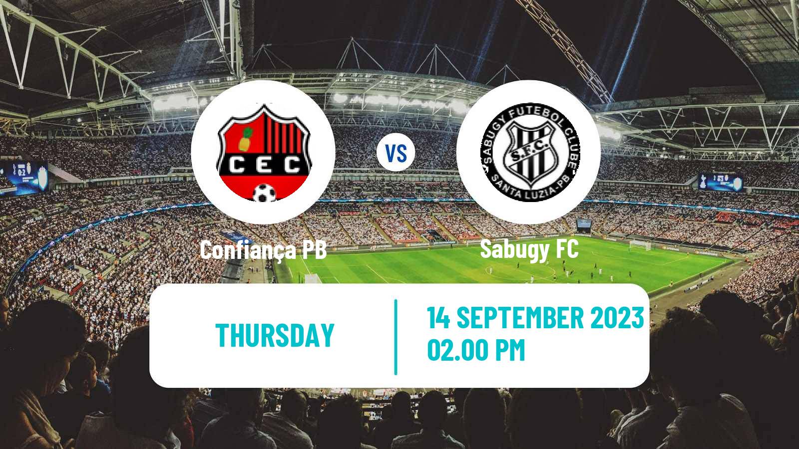 Soccer Brazilian Campeonato Paraibano 2 Confiança PB - Sabugy