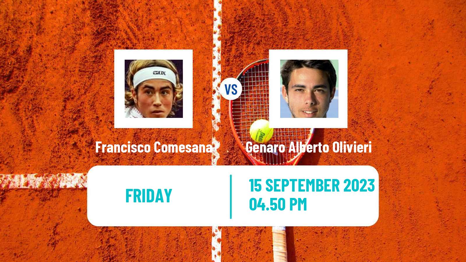 Tennis Santa Cruz Challenger Men Francisco Comesana - Genaro Alberto Olivieri