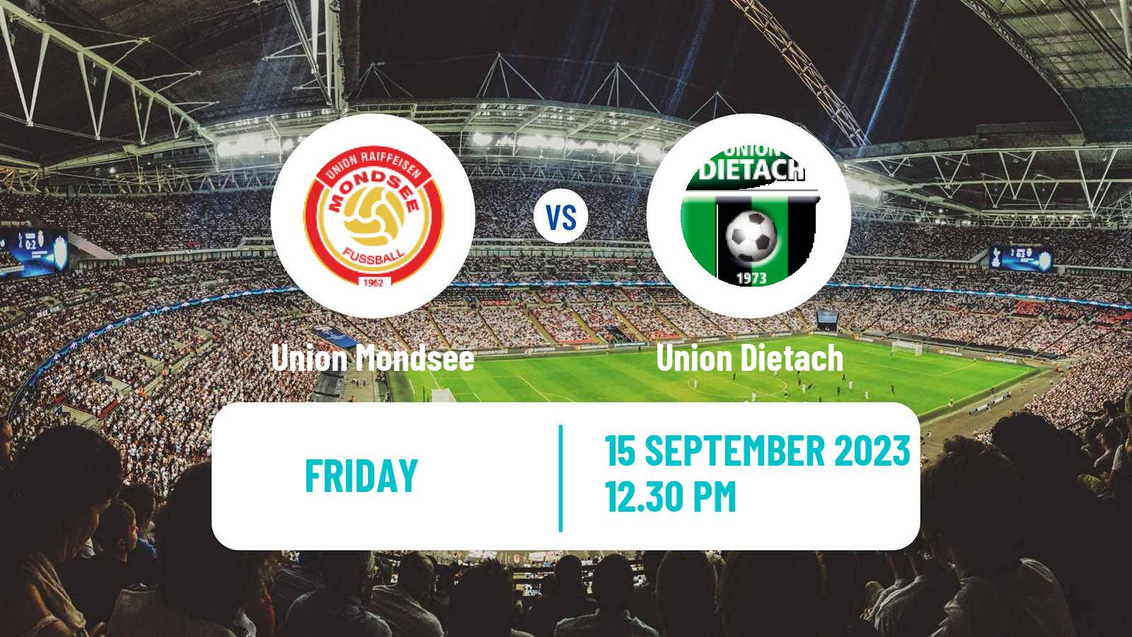 Soccer Austrian Landesliga Oberosterreich Union Mondsee - Union Dietach
