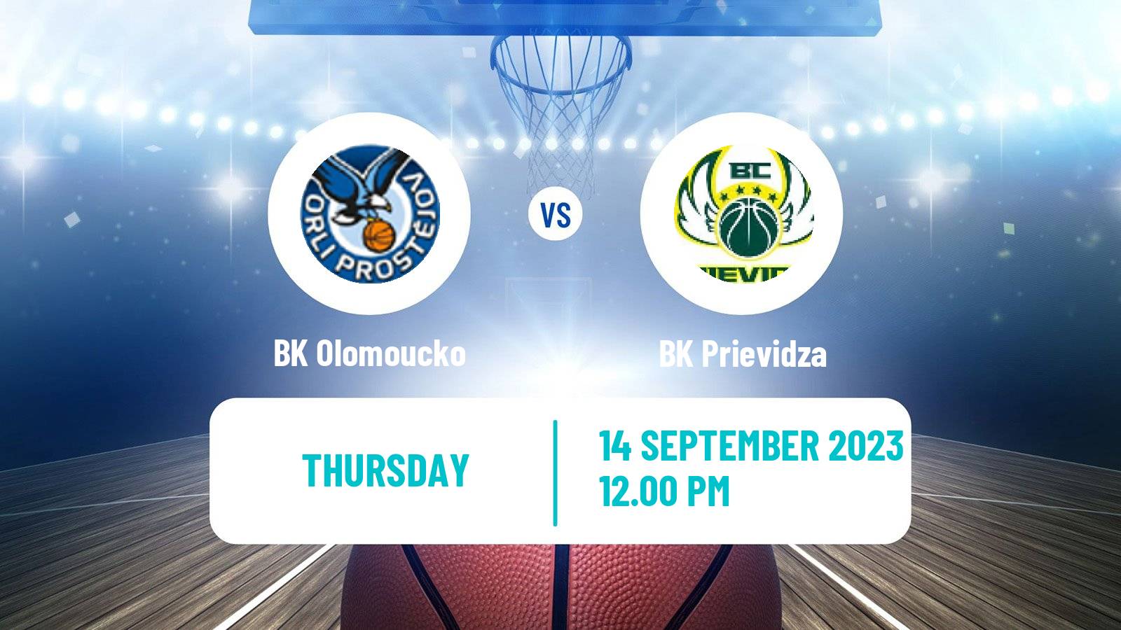 Basketball Club Friendly Basketball Olomoucko - Prievidza