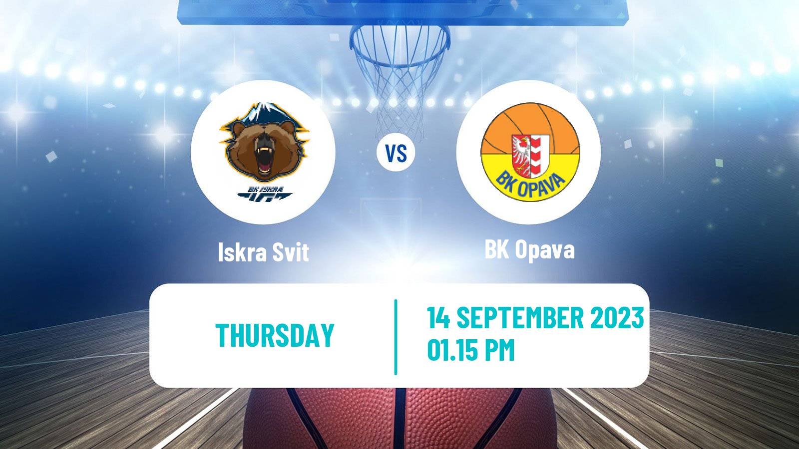 Basketball Club Friendly Basketball Iskra Svit - Opava