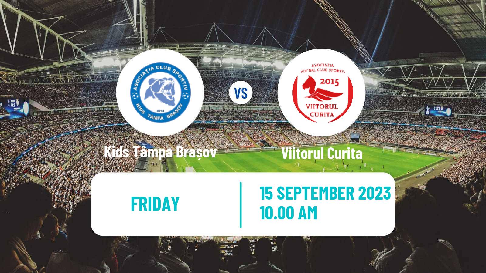Soccer Romanian Liga 3 - Seria 5 Kids Tâmpa Brașov - Viitorul Onești
