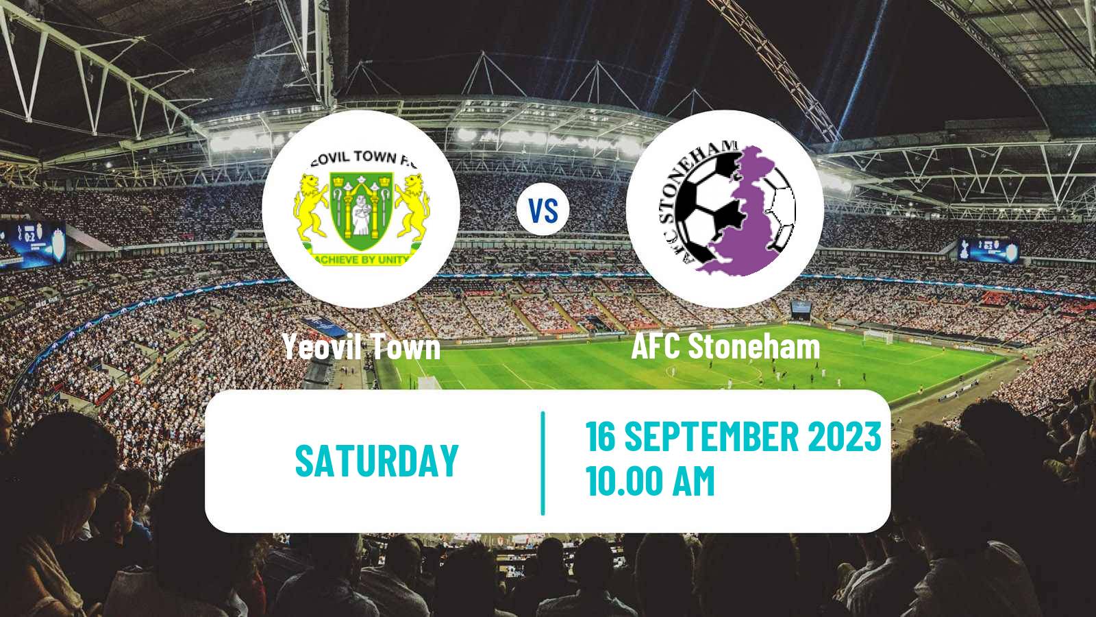 Soccer English FA Cup Yeovil Town - Stoneham