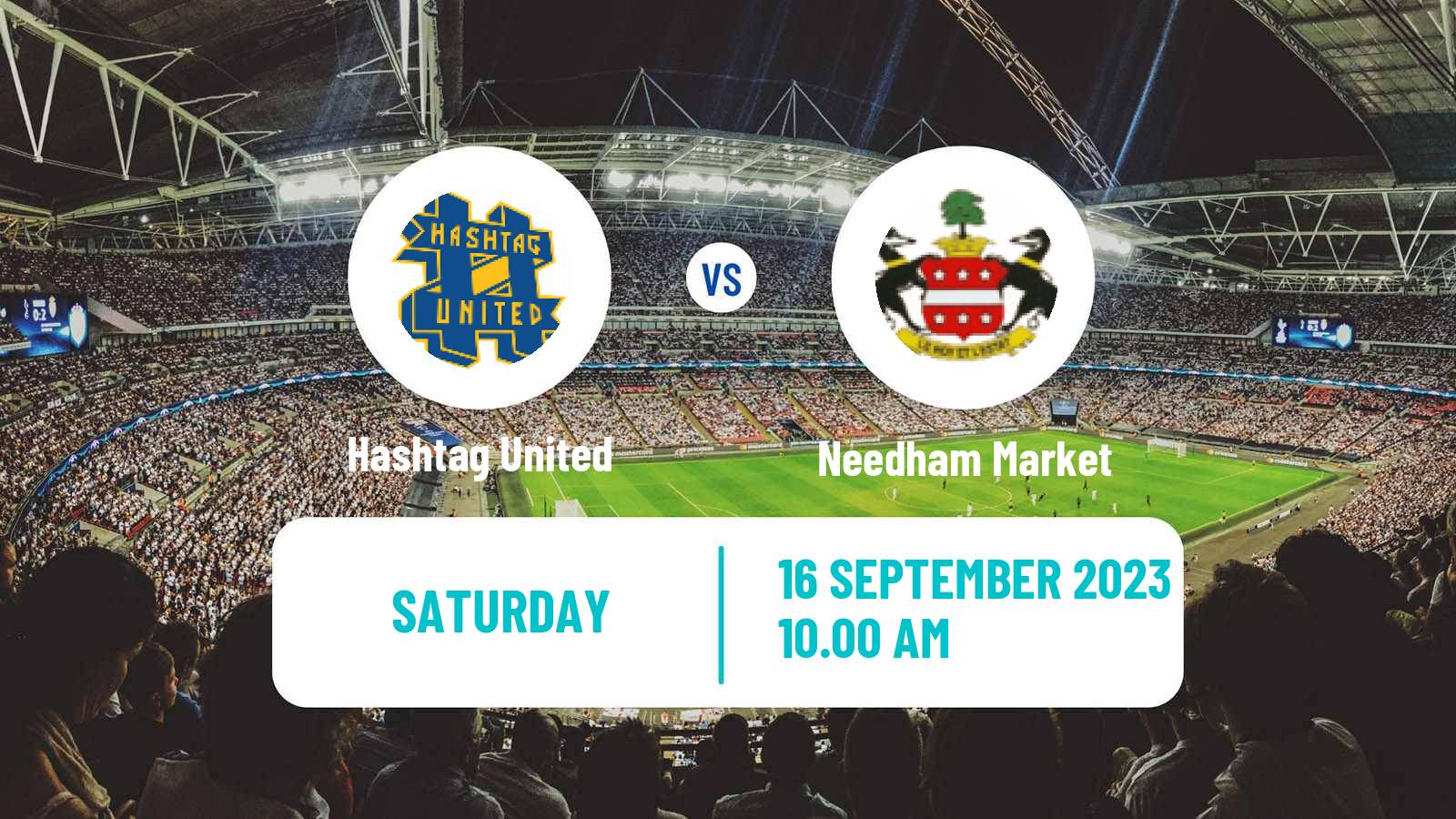 Soccer English FA Cup Hashtag United - Needham Market