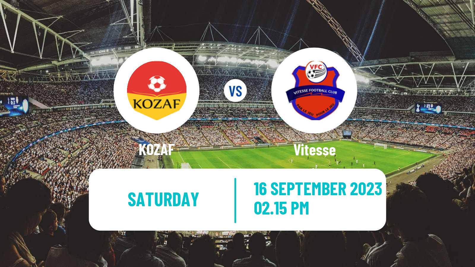 Soccer Burkina Faso Premier League KOZAF - Vitesse