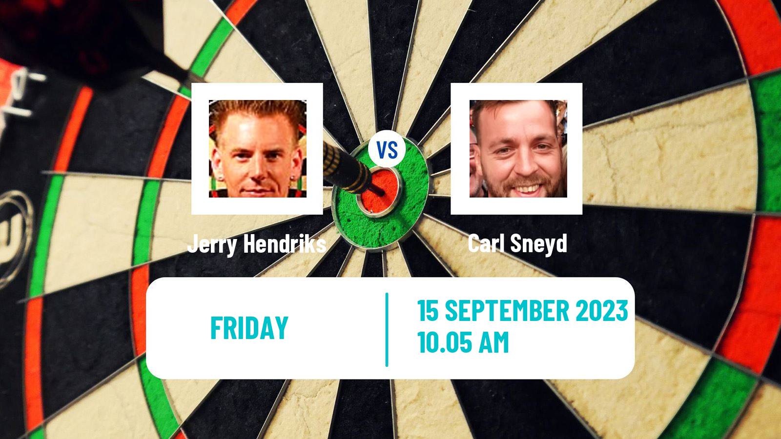 Darts Modus Super Series Jerry Hendriks - Carl Sneyd