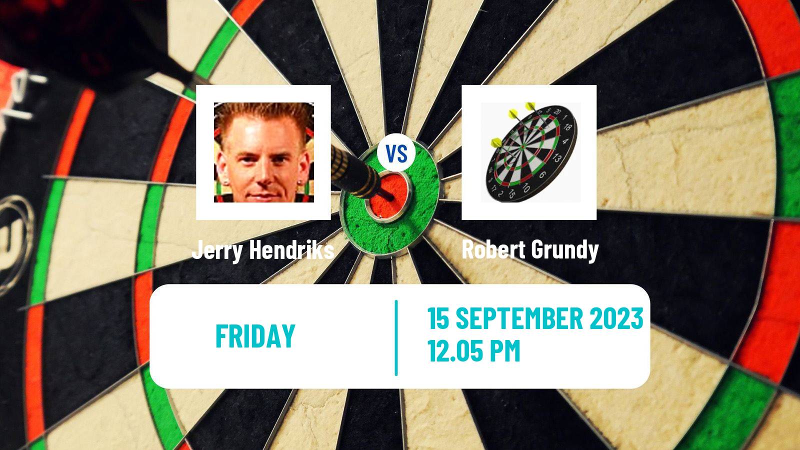 Darts Modus Super Series Jerry Hendriks - Robert Grundy