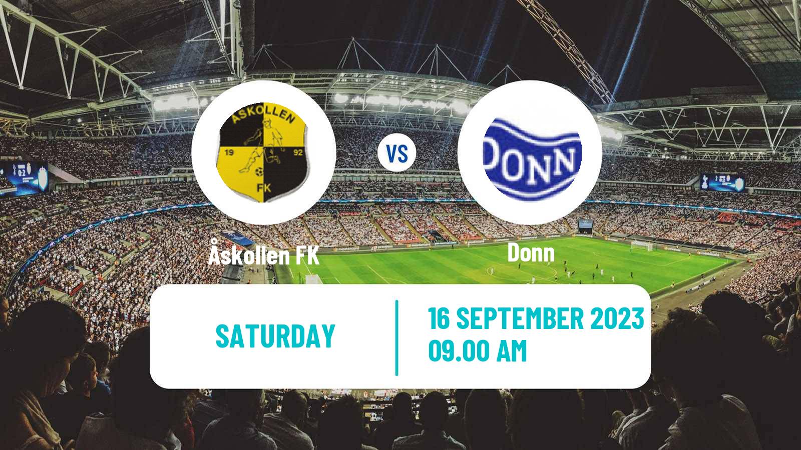 Soccer Norwegian Division 3 - Group 4 Åskollen - Donn