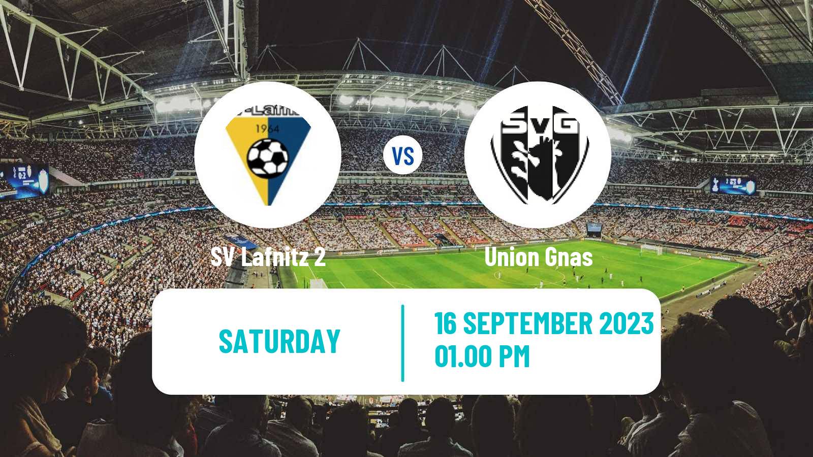 Soccer Austrian Landesliga Steiermark Lafnitz 2 - Union Gnas