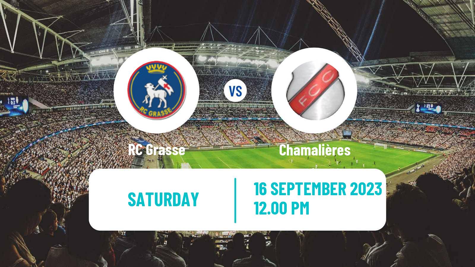 Soccer French National 2 - Group A Grasse - Chamalières