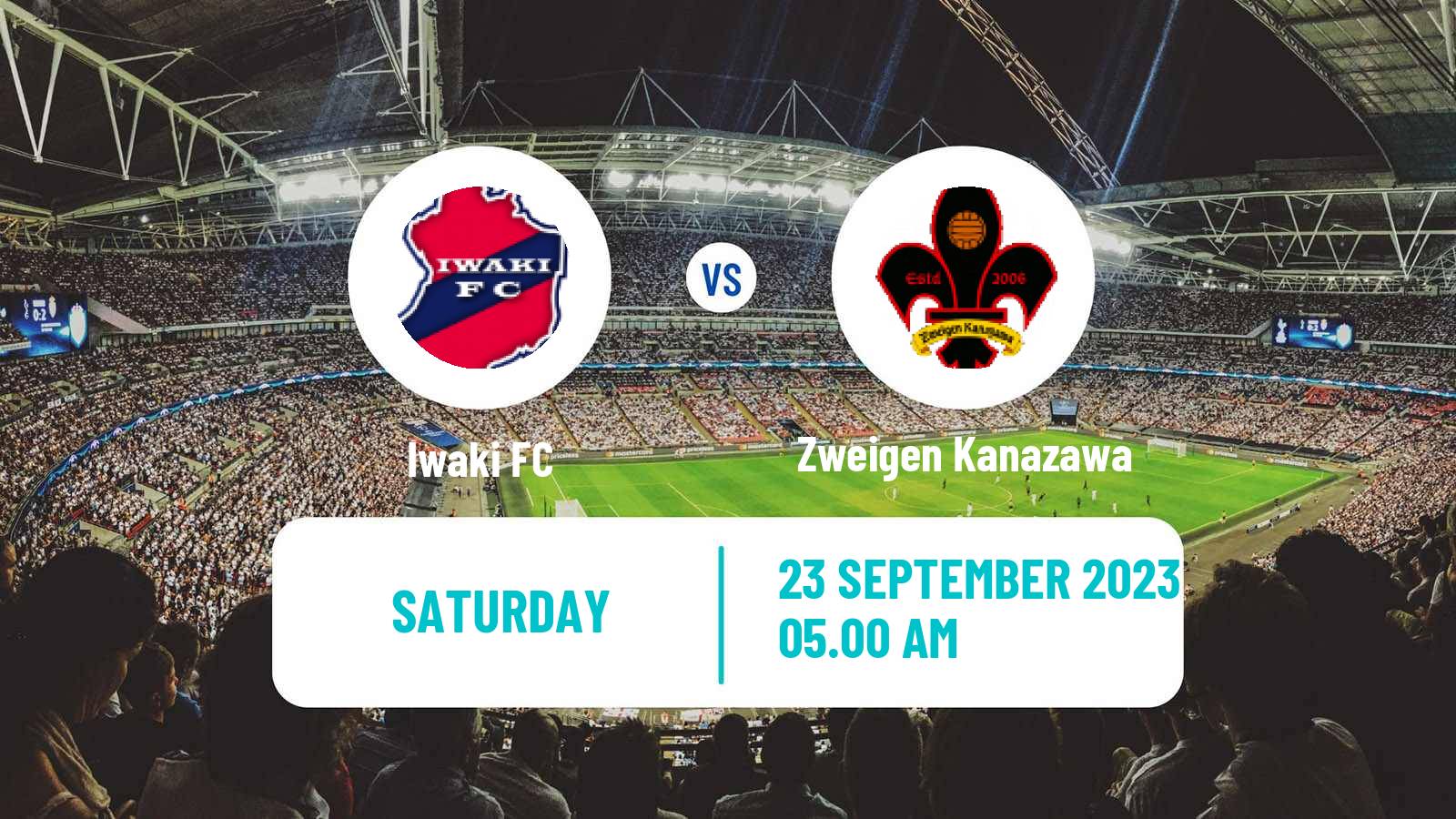 Soccer Japan J2 League Iwaki - Zweigen Kanazawa