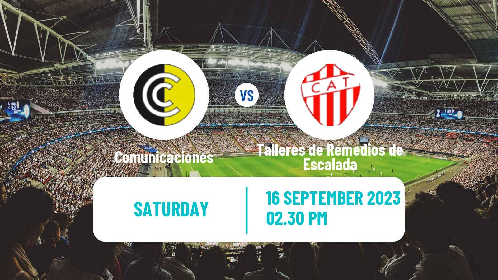 Soccer Argentinian Primera B Comunicaciones - Talleres de Remedios de Escalada